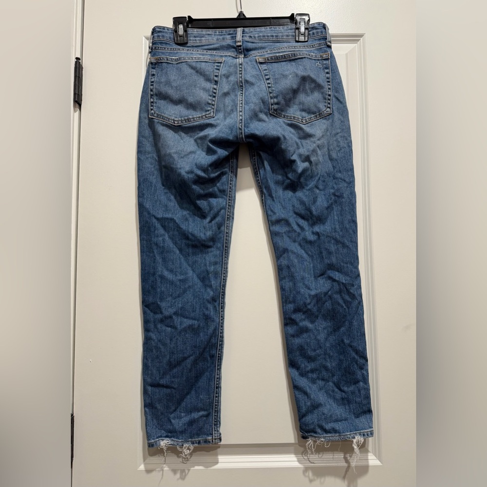 rag & bone Women’s Dre Low-Rise Slim Boyfriend Jeans size 26 - Picture 2 of 5